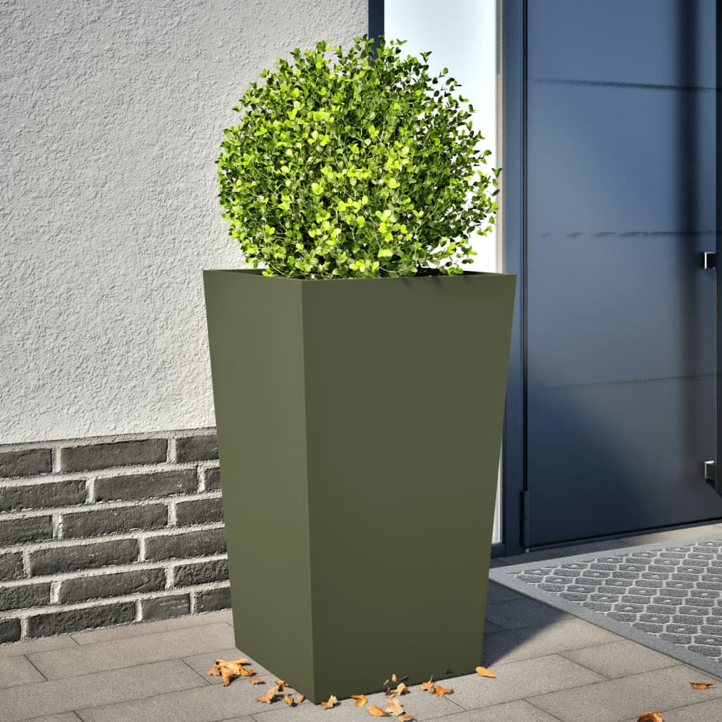 Garden Planter Anthracite Steel