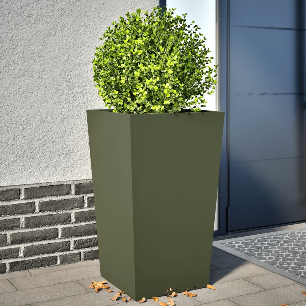 Garden Planter Anthracite Steel