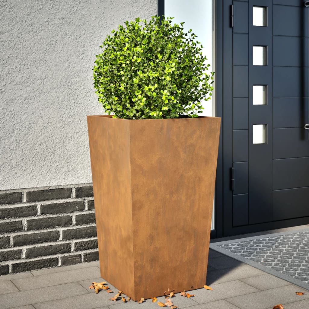 Garden Planter Anthracite Steel