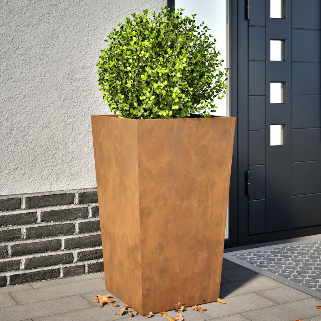 Garden Planter Anthracite Steel