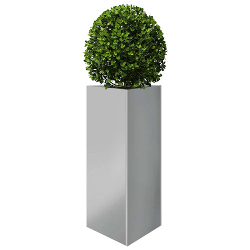Garden Planters 2 Pcs Triangular Galvanized Steel