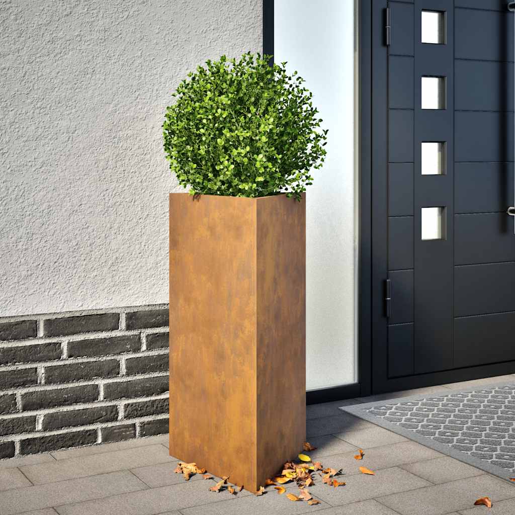 Garden Planters 2 Pcs Triangular Galvanized Steel