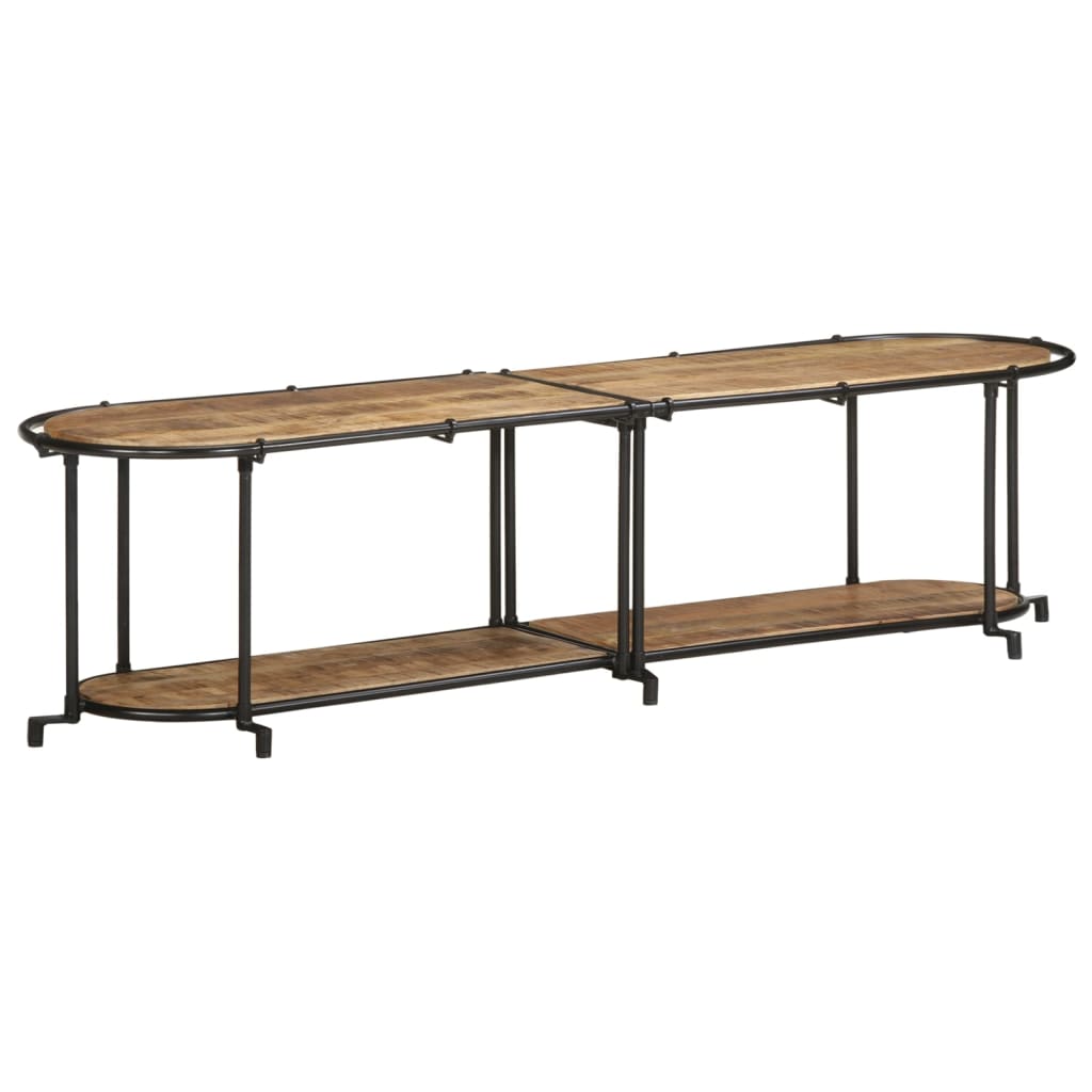 Tv Cabinet Solid Wood Rough Mango