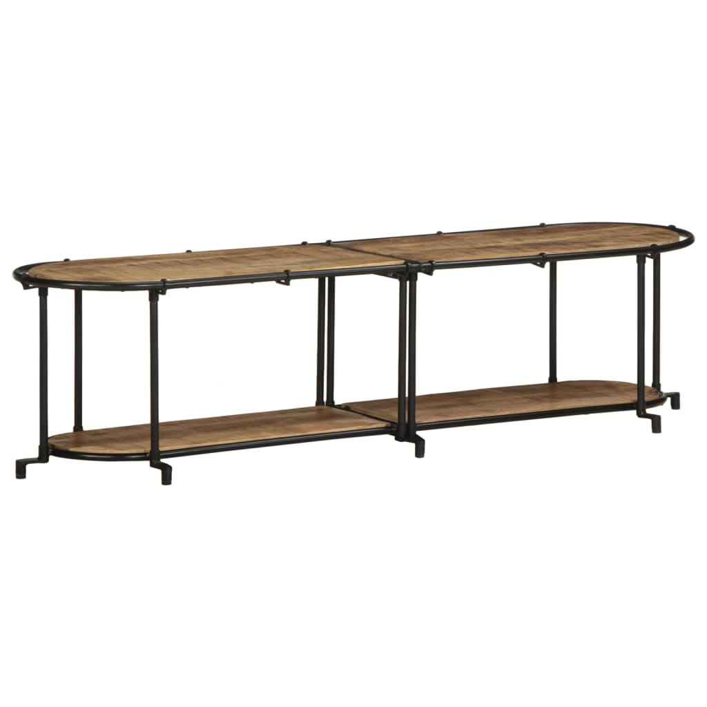 Tv Cabinet Solid Wood Rough Mango