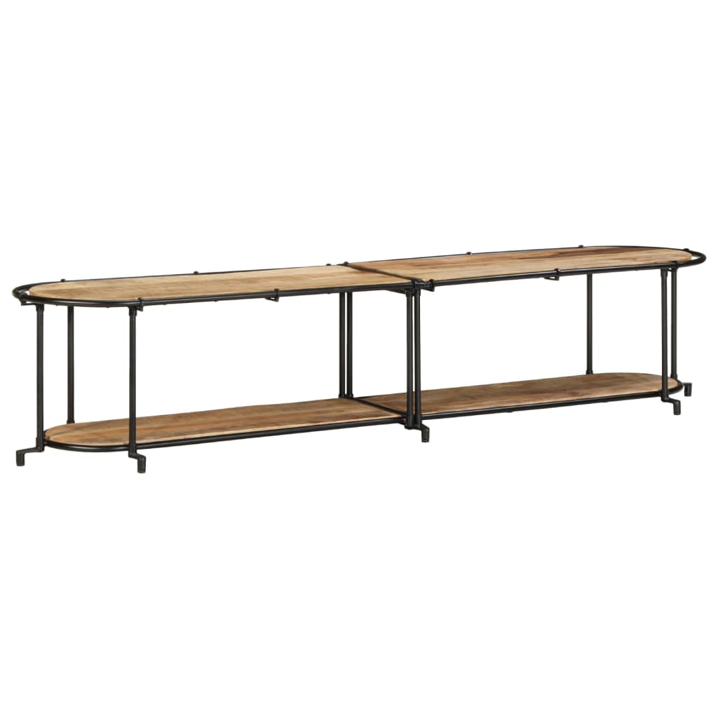 Tv Cabinet Solid Wood Rough Mango