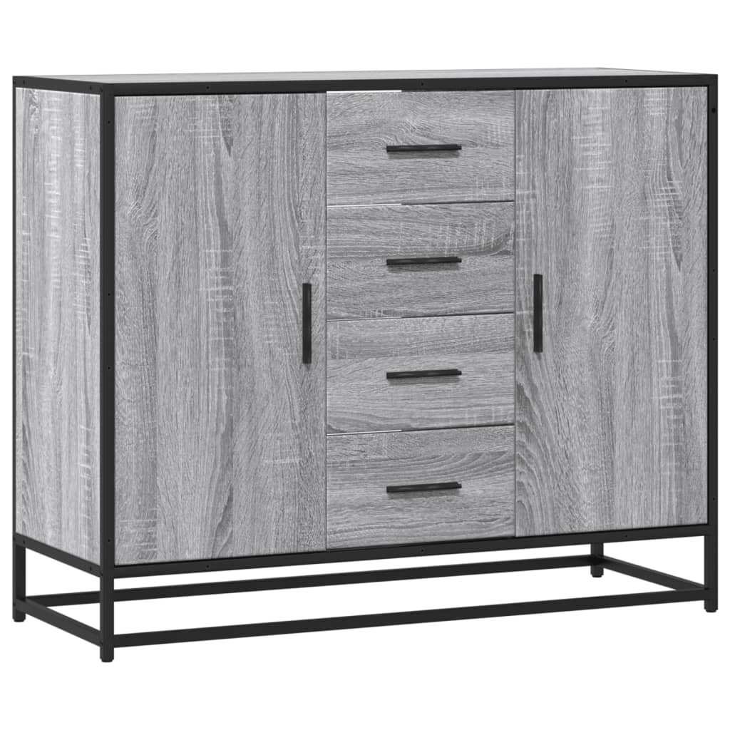 Sideboard 92X35X76 Cm Engineered Wood