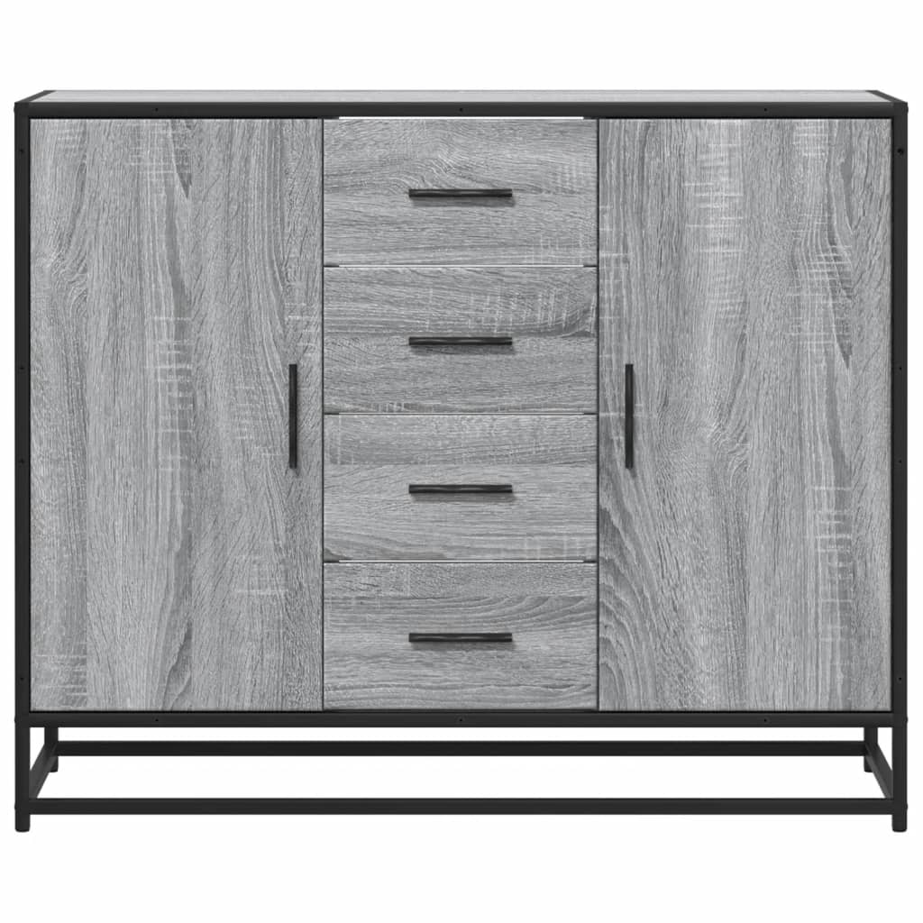 Sideboard 92X35X76 Cm Engineered Wood