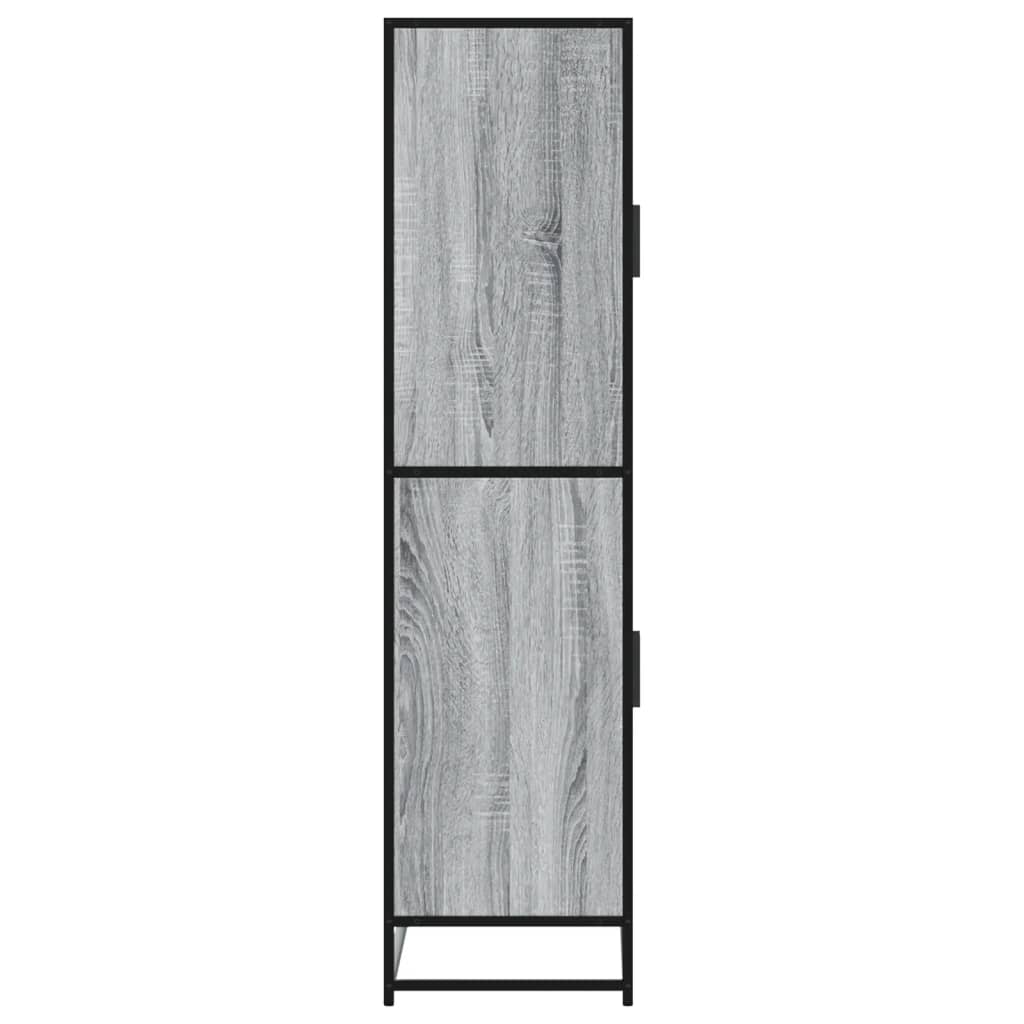 Highboard 68X35X139 Cm Engineered Wood
