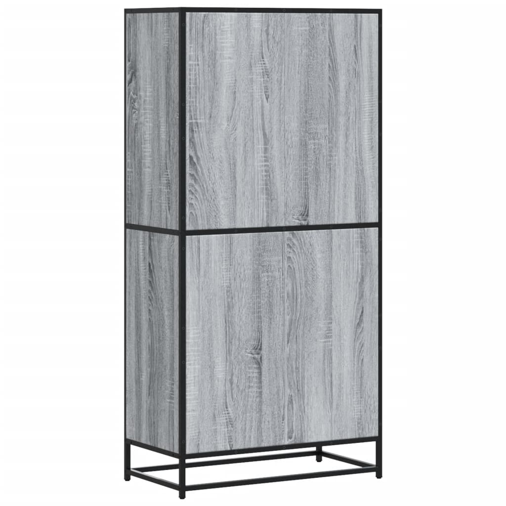 Highboard 68X35X139 Cm Engineered Wood