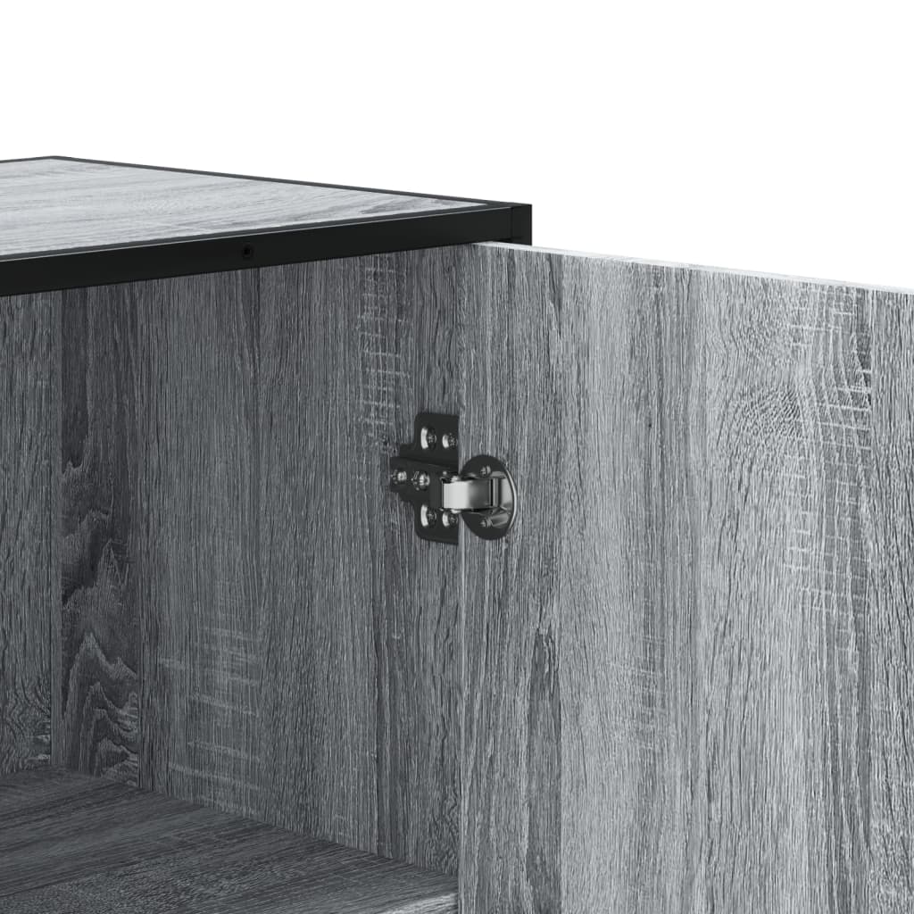 Highboard 68X35X139 Cm Engineered Wood