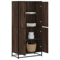 Highboard 68X35X139 Cm Engineered Wood