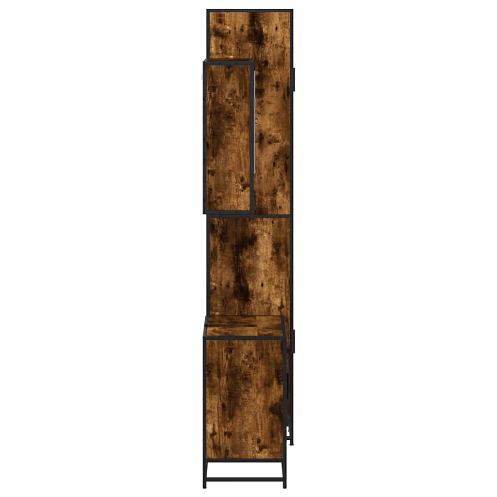 Bathroom Furniture Set 3 Piece Engineered Bathroom Storage Bathroom Cabinet