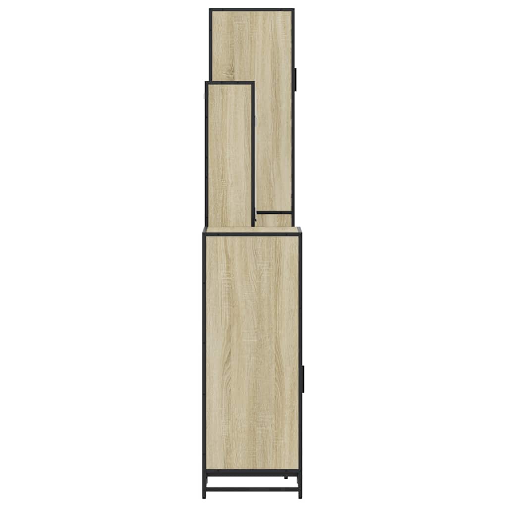4 Piece Bathroom Furniture Set  Engineered Wood