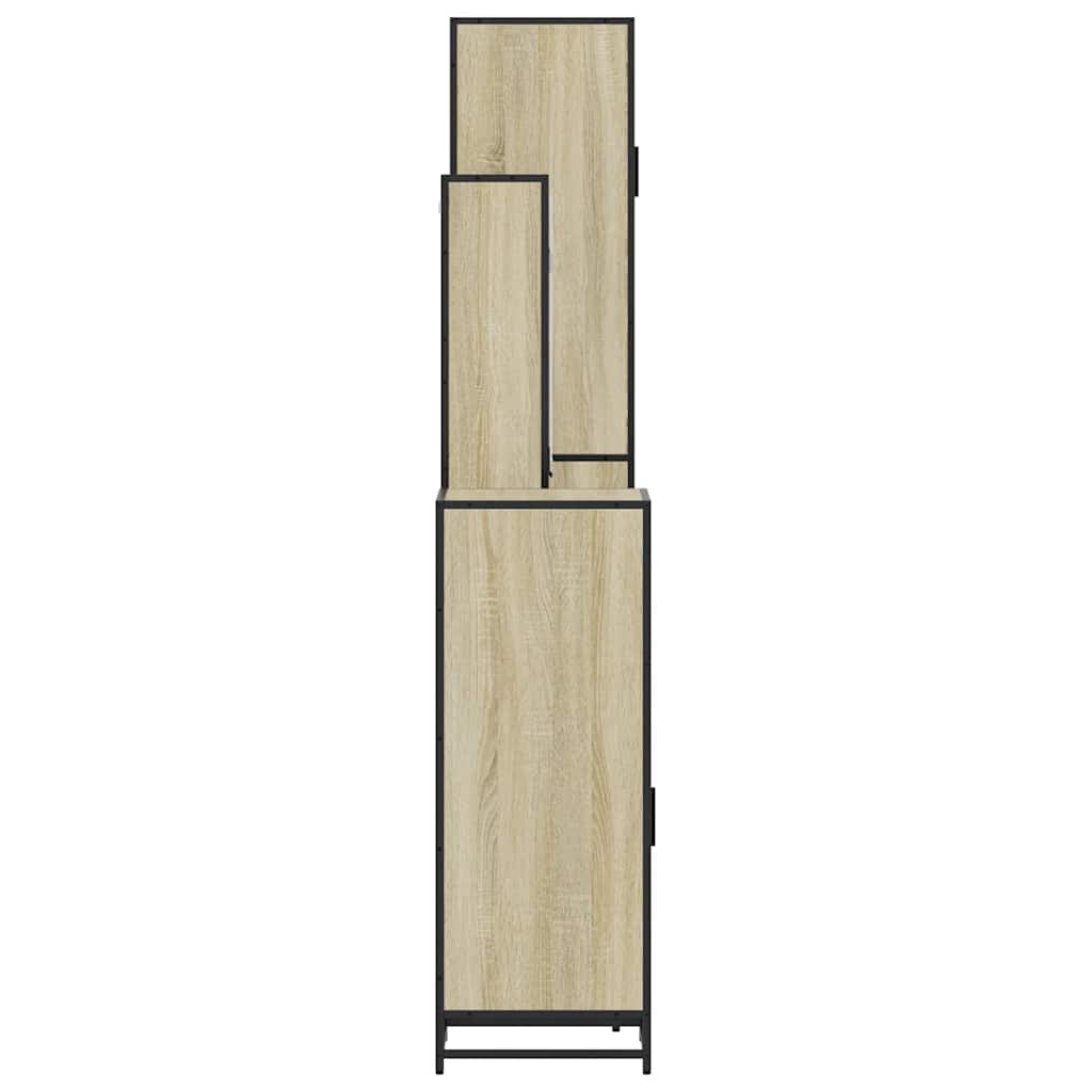 4 Piece Bathroom Furniture Set  Engineered Wood