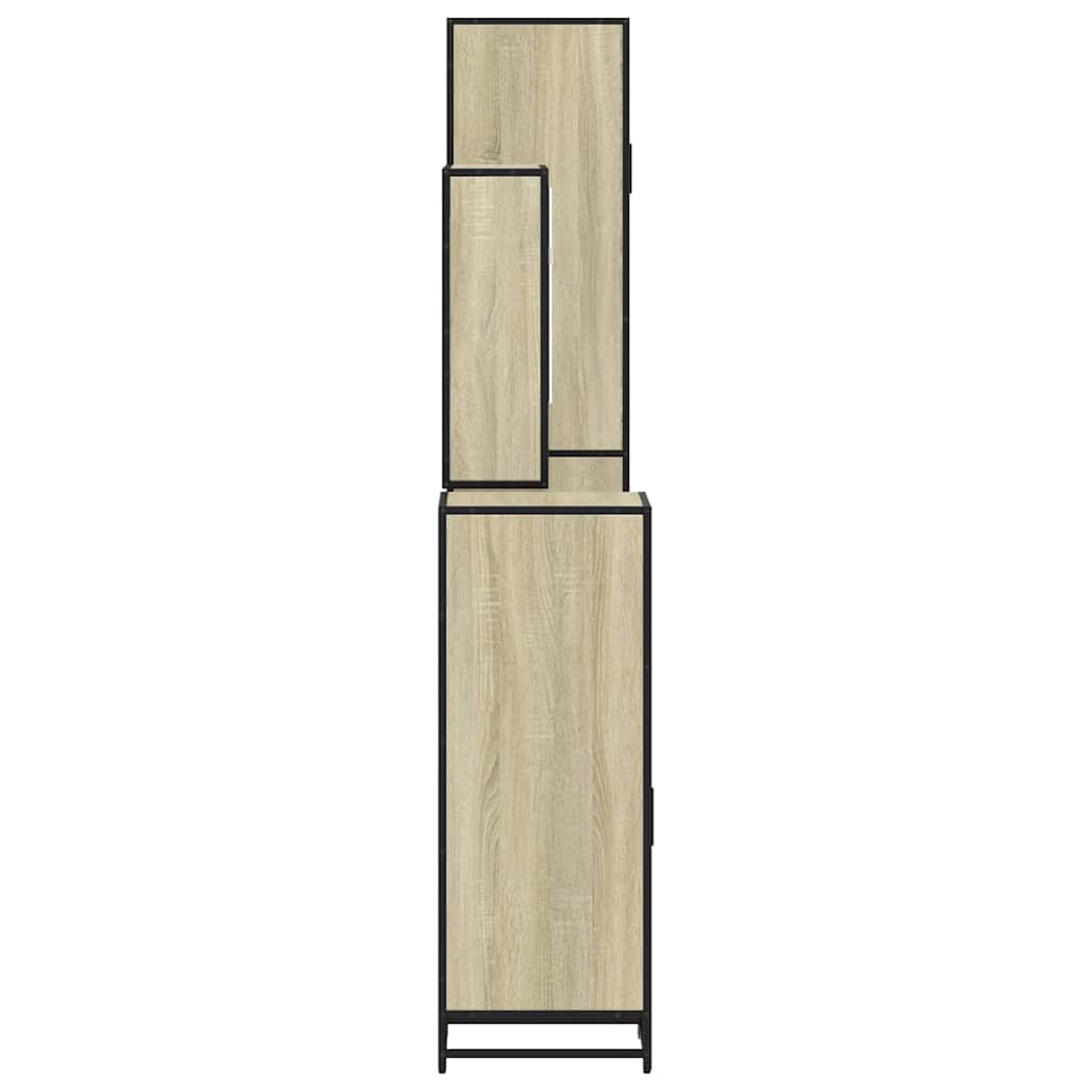 4 Piece Bathroom Furniture Set  Engineered Wood