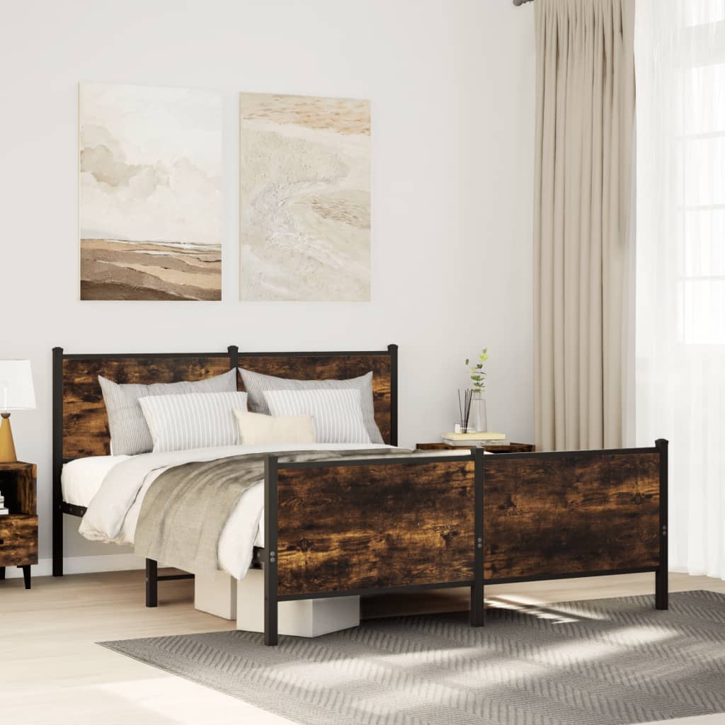 Metal Bed Frame Without Mattress