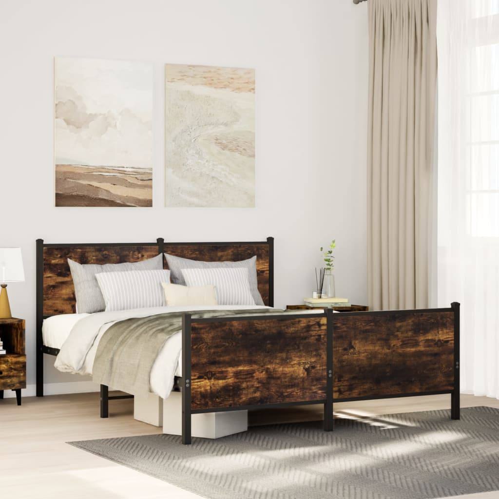 Metal Bed Frame Without Mattress