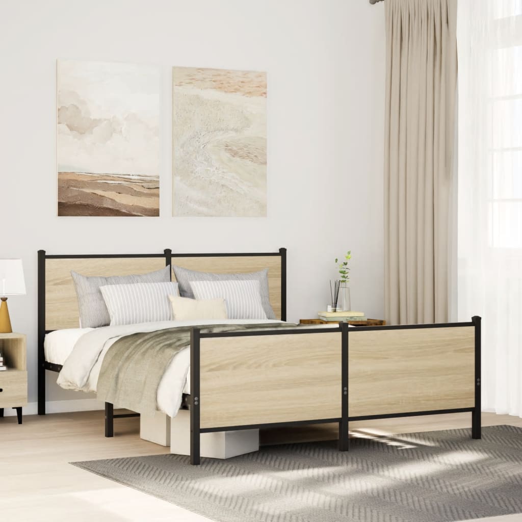 Metal Bed Frame Without Mattress