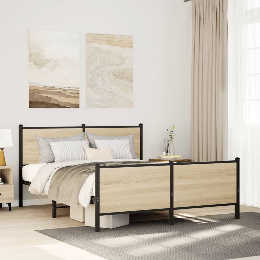 Metal Bed Frame Without Mattress