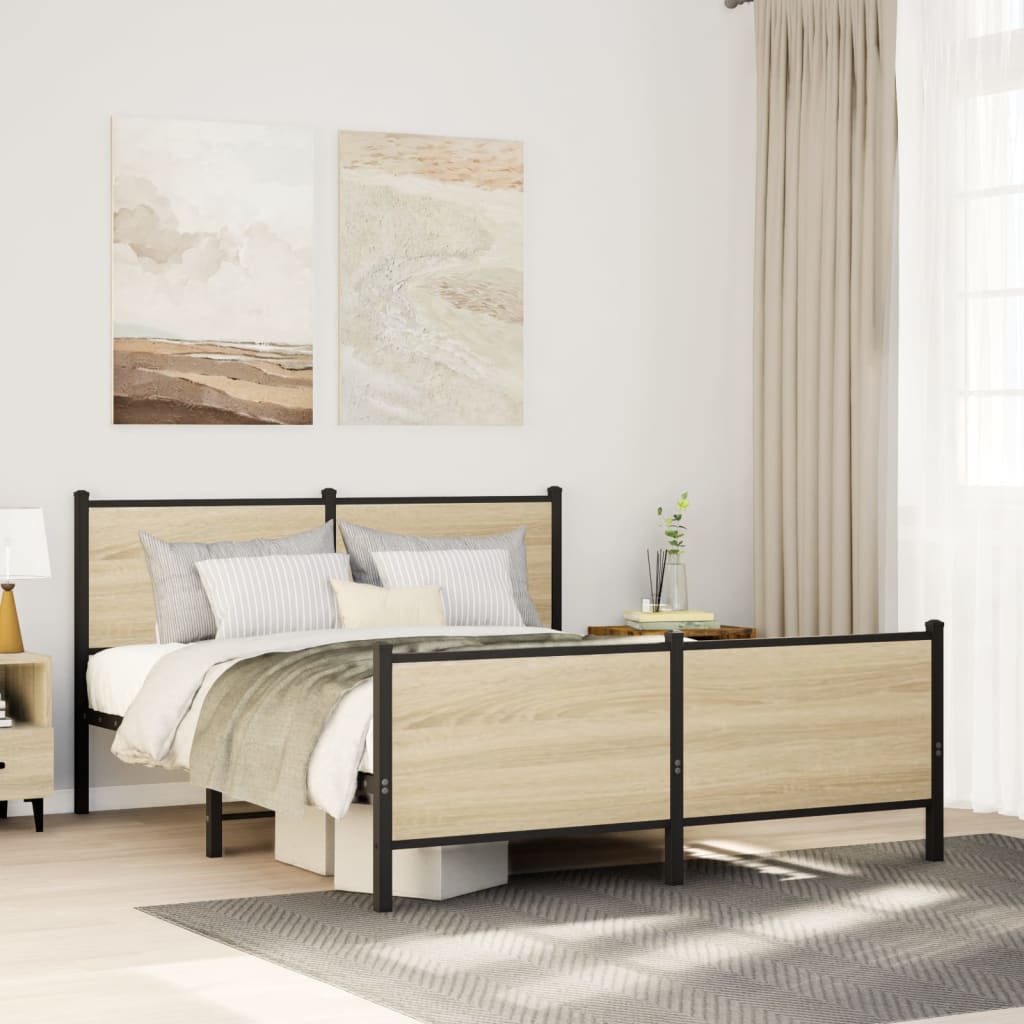 Metal Bed Frame Without Mattress
