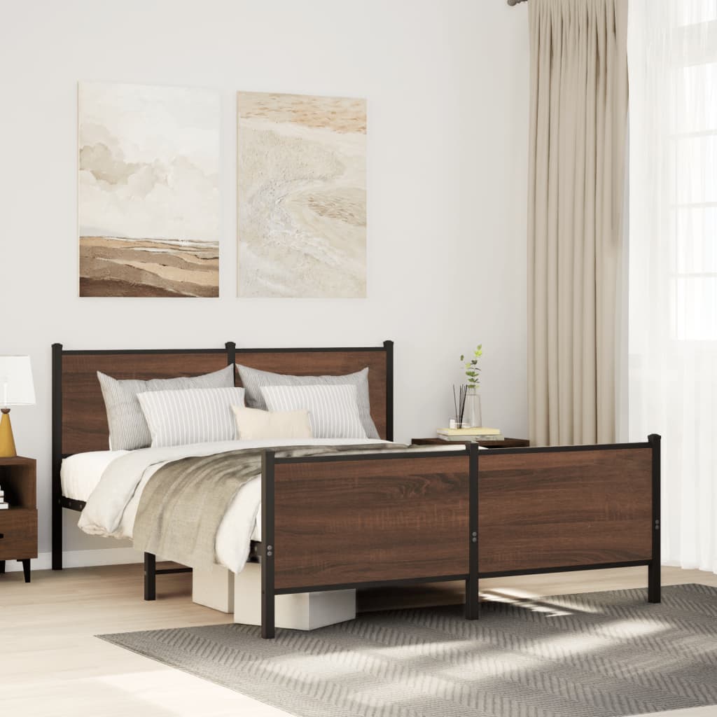 Metal Bed Frame Without Mattress