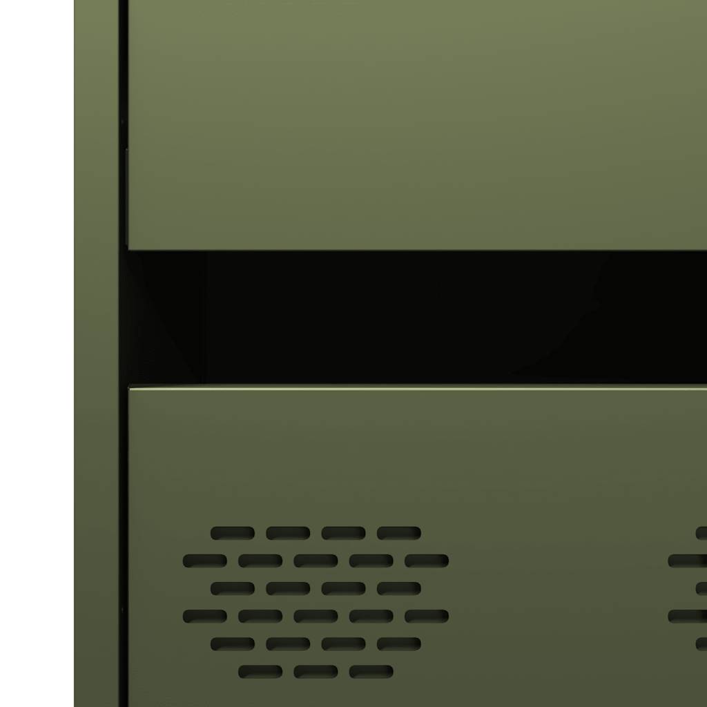 Highboard Olive 68X39X101.5 Cm Steel