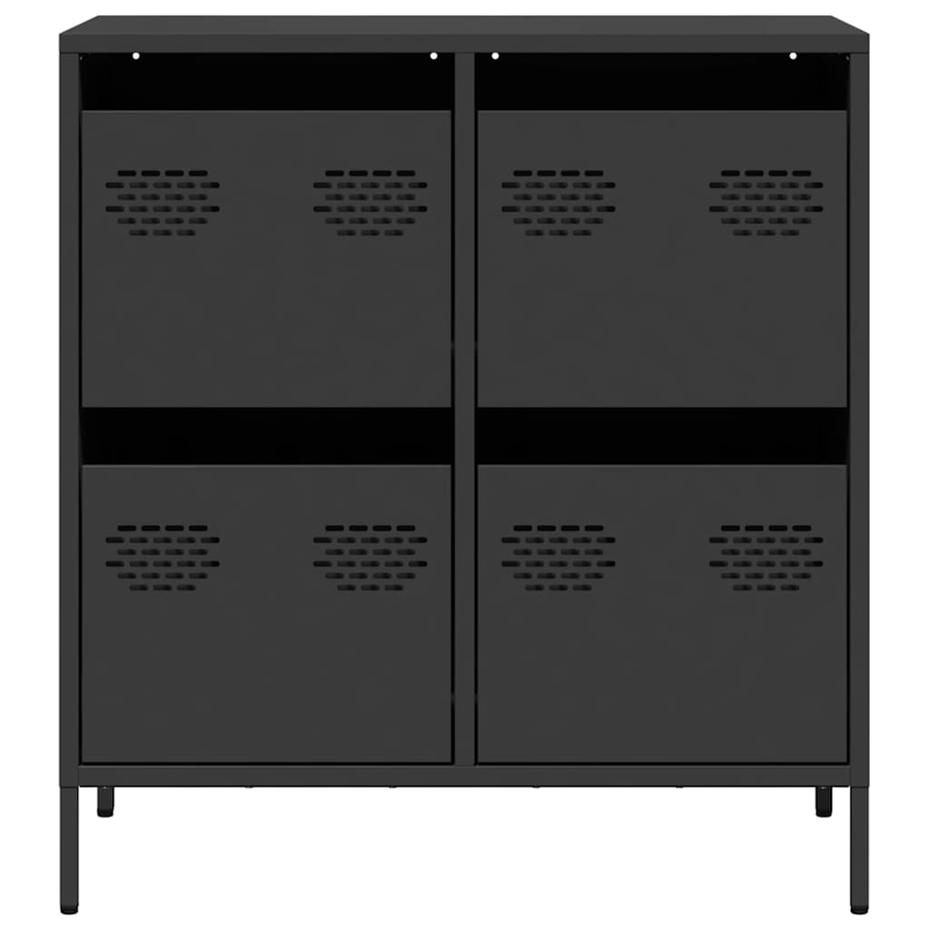 Sideboard 68X39X73.5 Cm Cold-Rolled Steel black anthracite white olive green 68