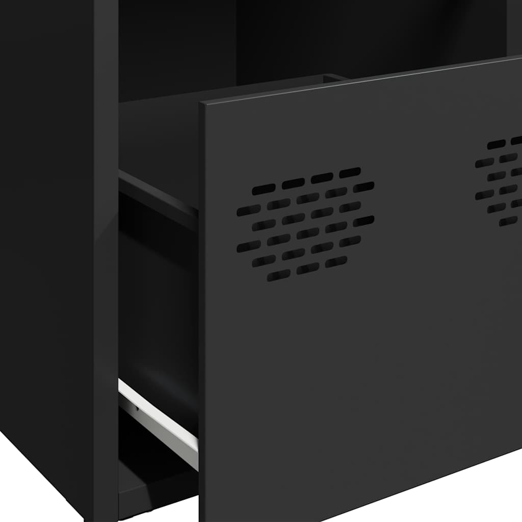 Sideboard 68X39X73.5 Cm Cold-Rolled Steel Black Anthracite White Olive Green 68