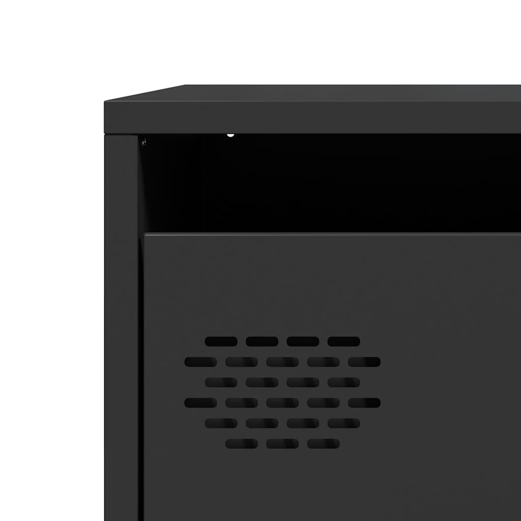 Sideboard 68X39X73.5 Cm Cold-Rolled Steel Black Anthracite White Olive Green 68