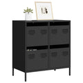 Sideboard 68X39X73.5 Cm Cold-Rolled Steel black anthracite white olive green 68