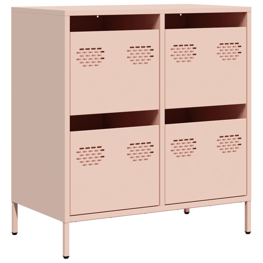 Sideboard 68X39X73.5 Cm Cold-Rolled Steel Black Anthracite White Olive Green 68