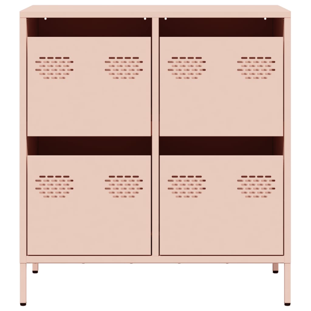 Sideboard 68X39X73.5 Cm Cold-Rolled Steel Black Anthracite White Olive Green 68