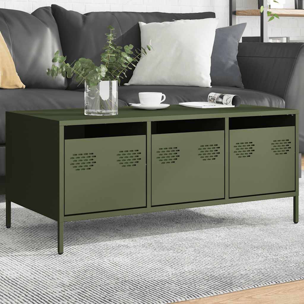 Coffee Table 101.5X50X43.5 Cm Cold-Rolled Steel