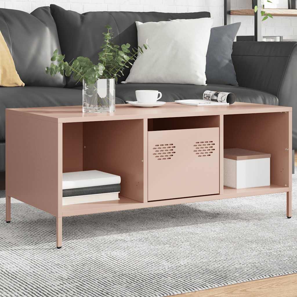 Coffee Table 101.5X50X43.5 Cm Cold-Rolled Steel