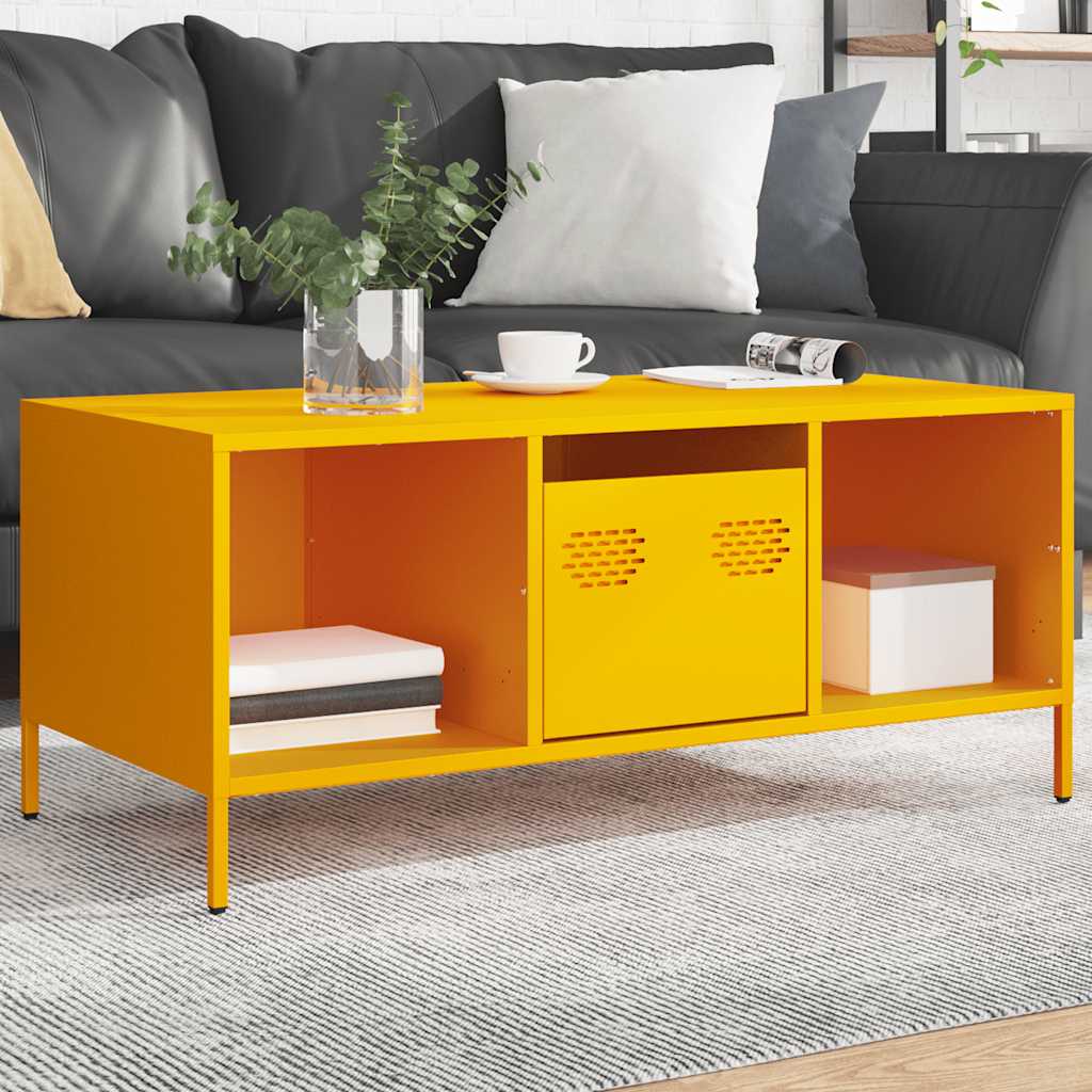 Coffee Table 101.5X50X43.5 Cm Cold-Rolled Steel