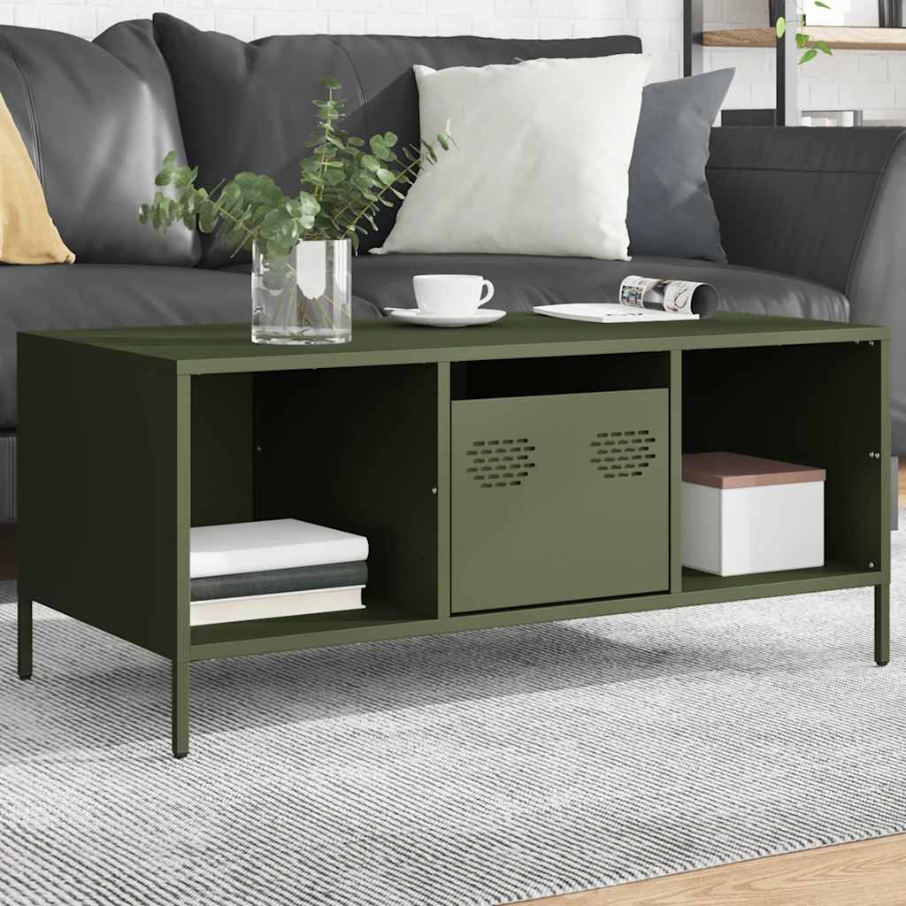 Coffee Table 101.5X50X43.5 Cm Cold-Rolled Steel