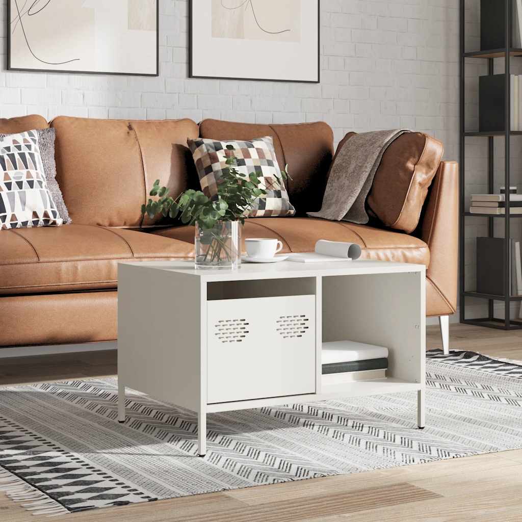 Coffee Table 68.5X50X43.5 Cm Cold-Rolled Steel