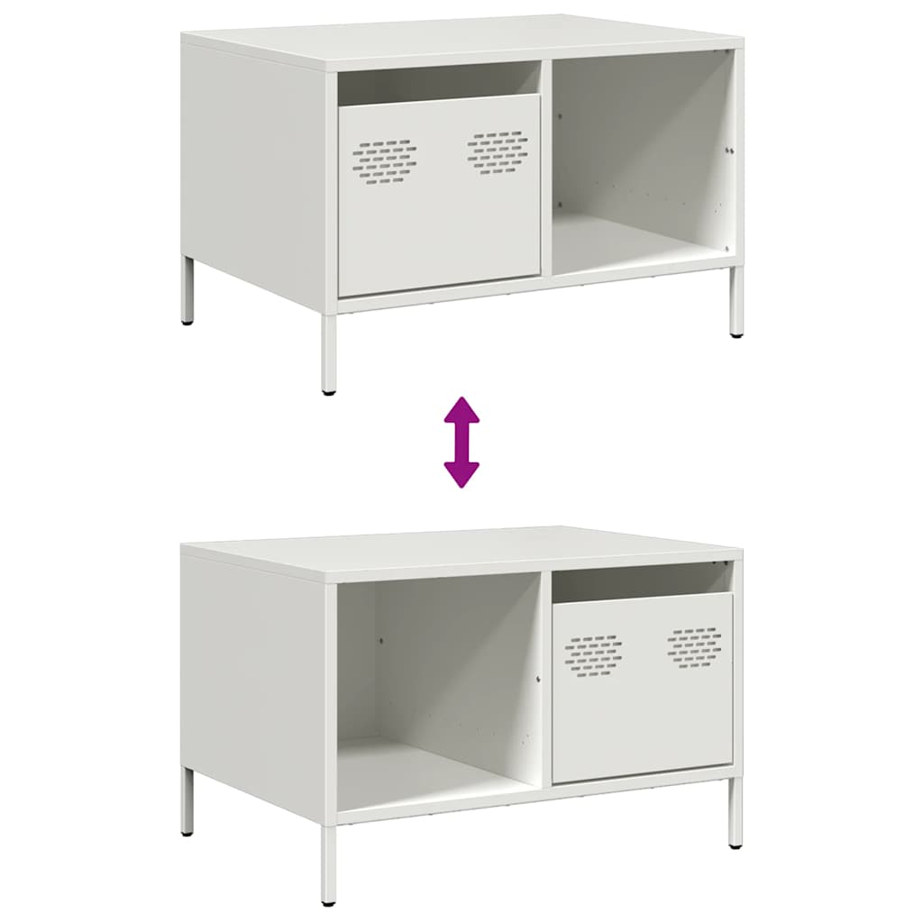 Coffee Table 68.5X50X43.5 Cm Cold-Rolled Steel