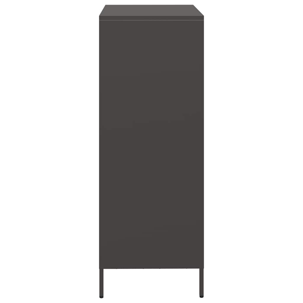 Sideboard Steel Highboard Storage Cabinet 39x35x103.5cm Industrial Shelving Unit