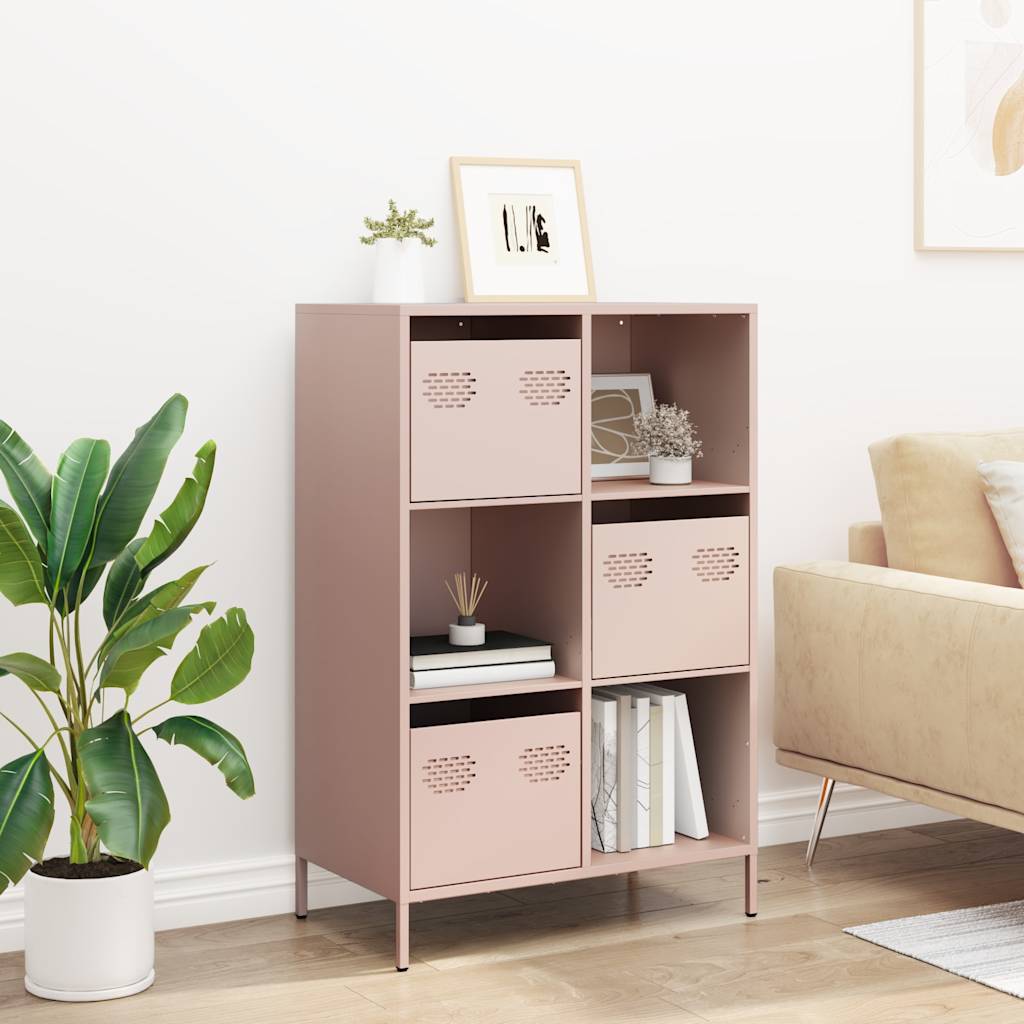 Highboard 68X39X103.5 Cm Steel