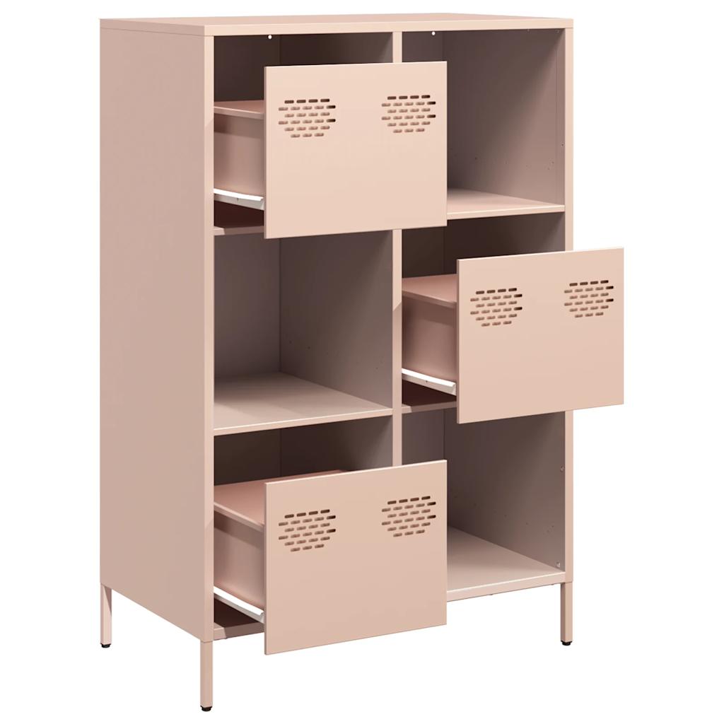 Highboard 68X39X103.5 Cm Steel