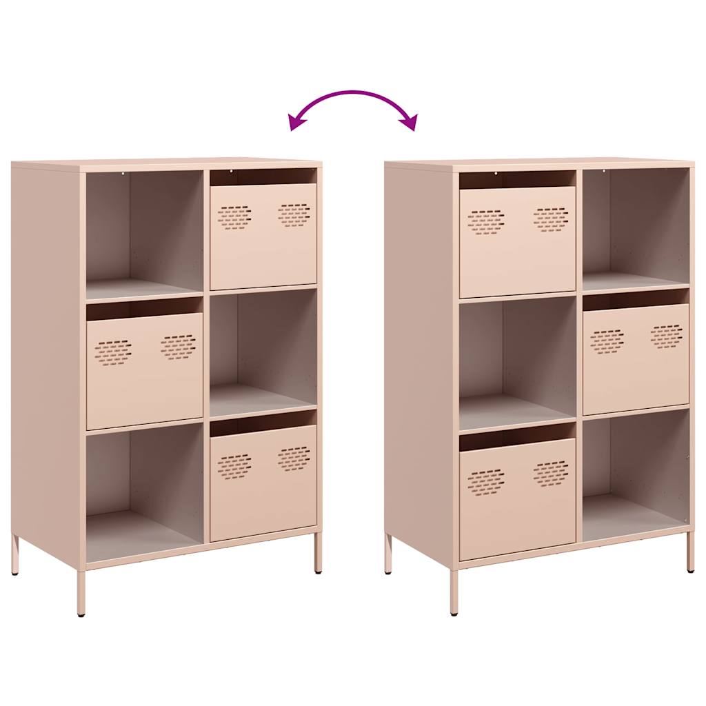 Highboard 68X39X103.5 Cm Steel