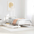 Bed Frame Without Mattress Double Solid Wood Pine