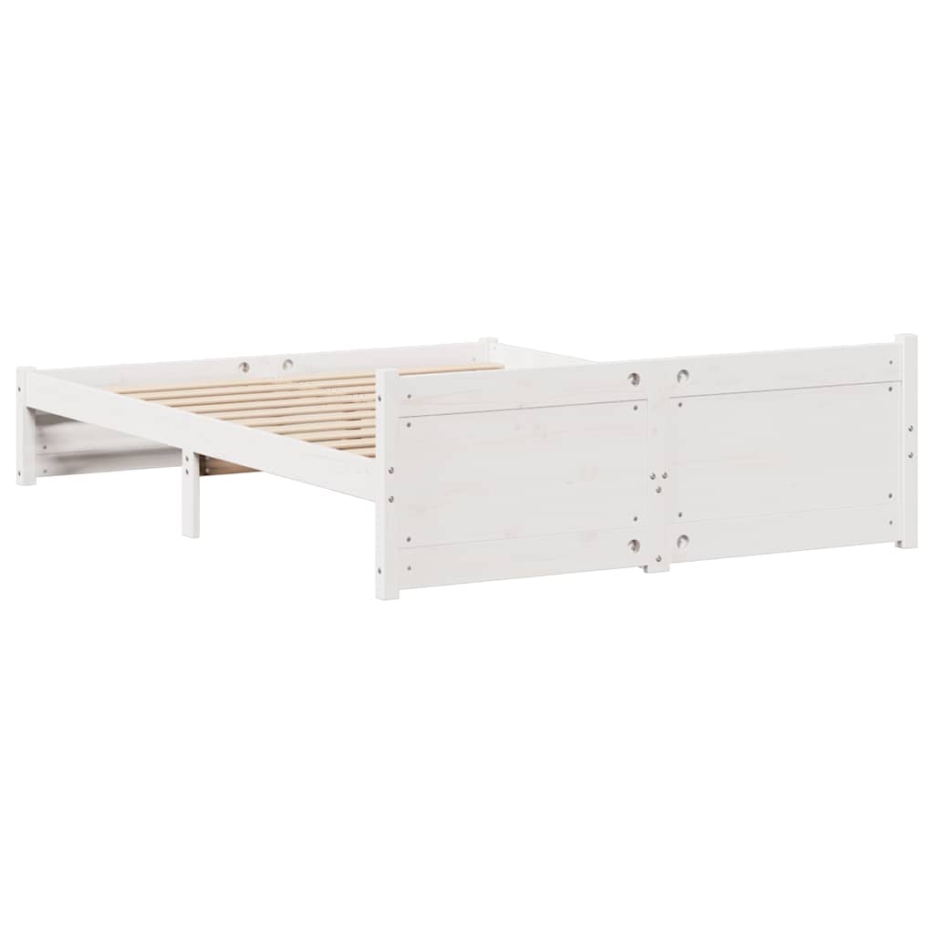 Bed Frame Without Mattress Solid Wood Pine