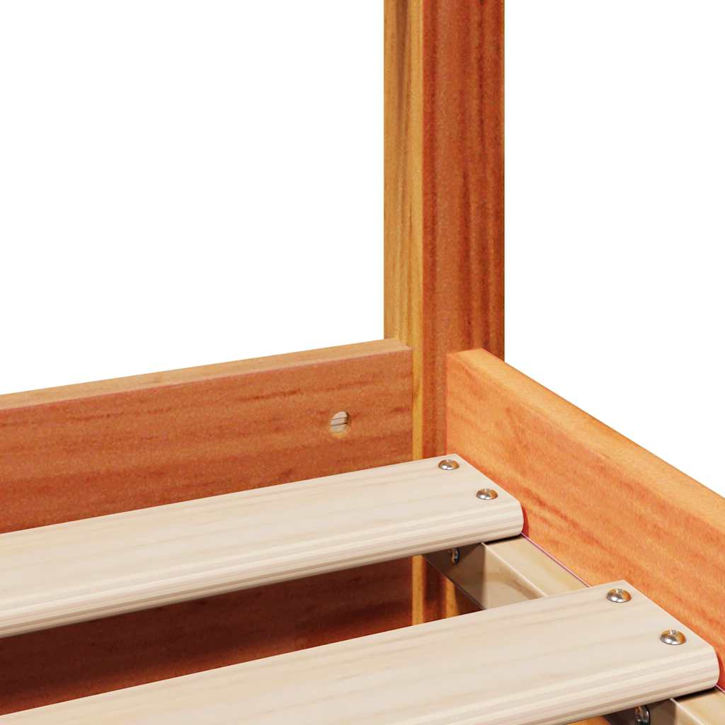 Bed Frame Without Mattress Small Double Solid Wood Pine