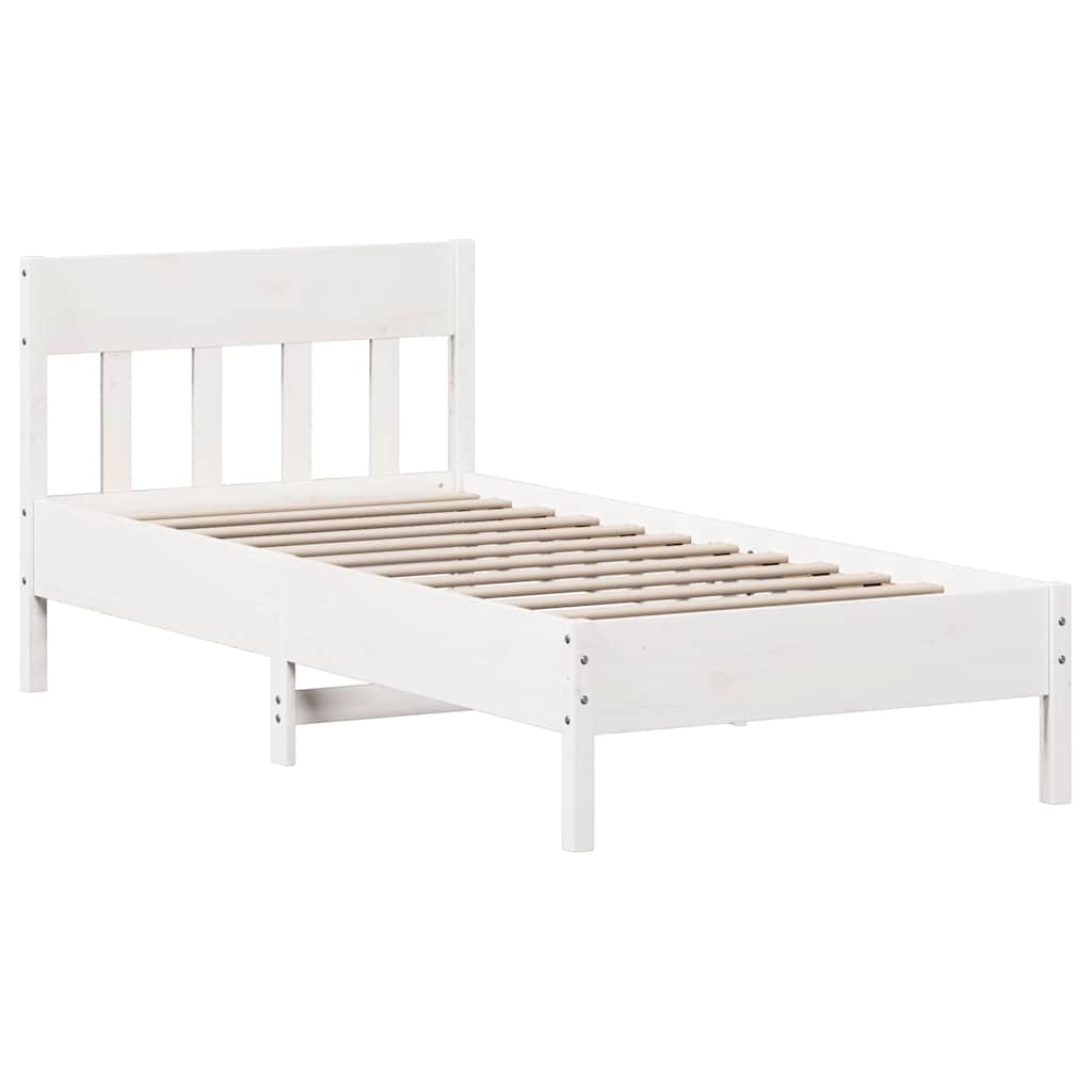 Bed Frame Without Mattress Small Single Solid Wood Pine