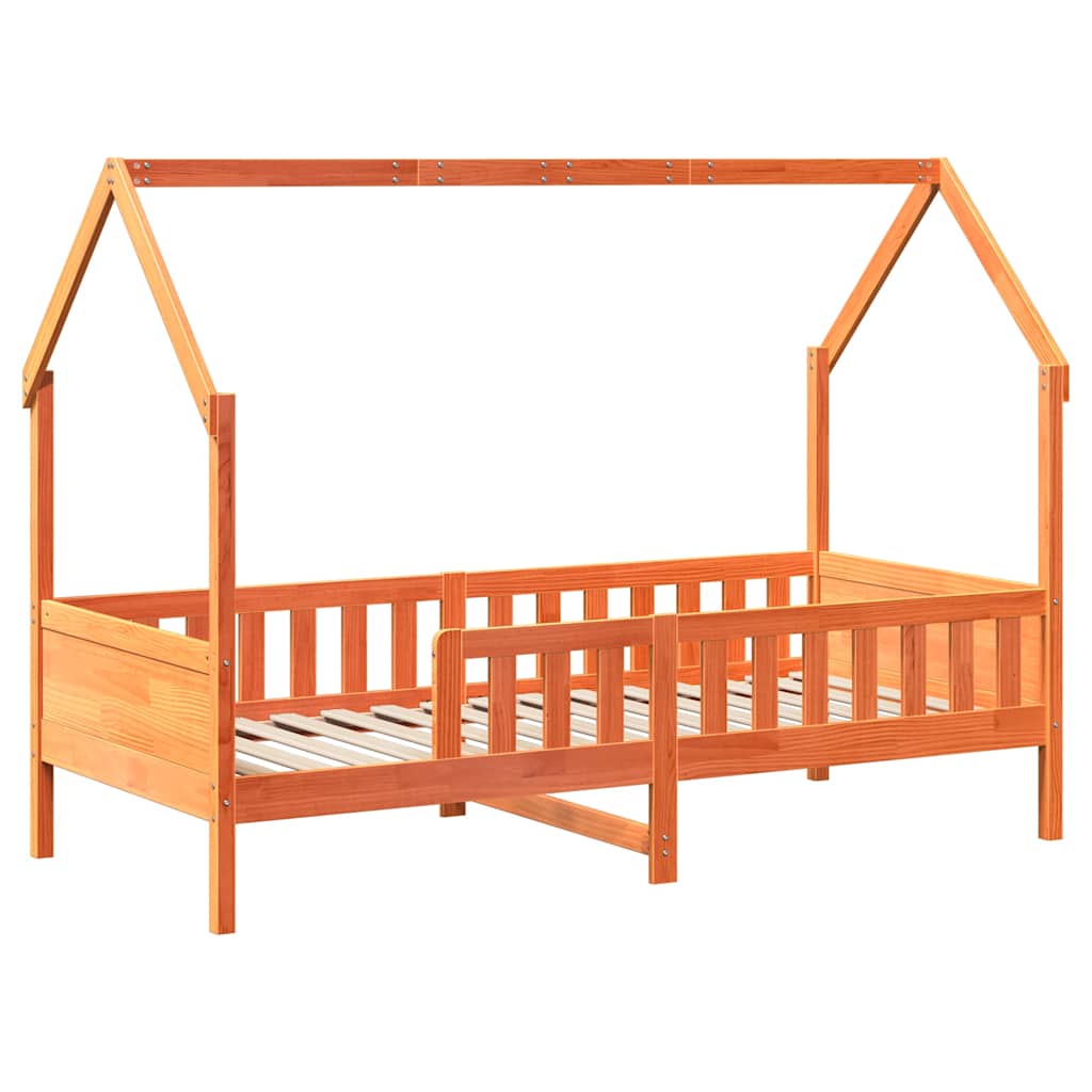 Kids Bed Frame With Drawers Without Mattress Solid Wood