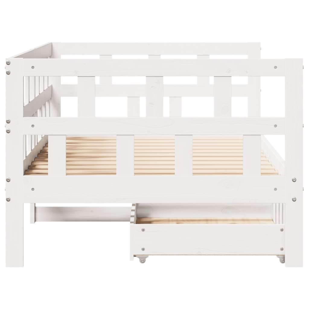 Daybed With Drawers Without Mattress Solid Wood