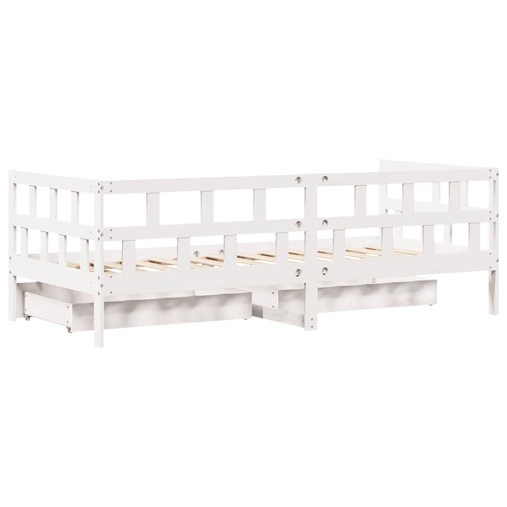 Daybed With Drawers Without Mattress Solid Wood
