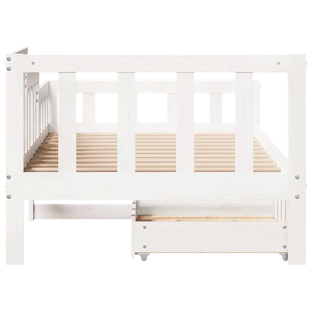 Daybed With Drawers Without Mattress Single Solid Wood